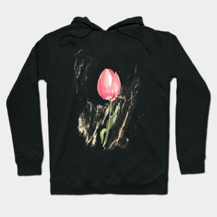 The tulip blooms in winter Hoodie